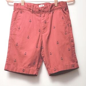 Crew Cuts Nautical Anchor Bermuda Shorts Size 10